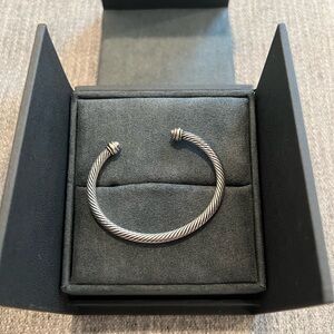 David Yurnan classic cable bracelet 4mm